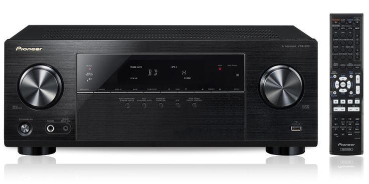 Pioneer VSX-523K 5.1-Channel A/V Receiver with Remote