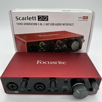 Focusrite Scarlett 2i2 3rd Generation USB 2.0 Audio Interface. 