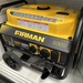 Firman 4550/3650 Watt 30A 120/240V Recoil Start Gas Portable Generator -like new
