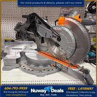 Ridgid R4210 15-Amp 10-inch Dual Bevel Sliding Mitre Saw