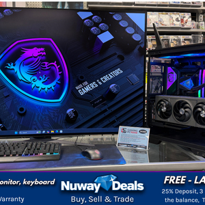 MSI - Custom Gaming Computer Package with 48" Ultragear 4K OLED Gaming Monitor.