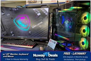 MSI - Custom Gaming Computer Package with 32" Curved Gaming Monitor.