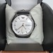 Emporio Armani AR1999 Men Classic Day-Date White Dial Black Leather Quartz Watch